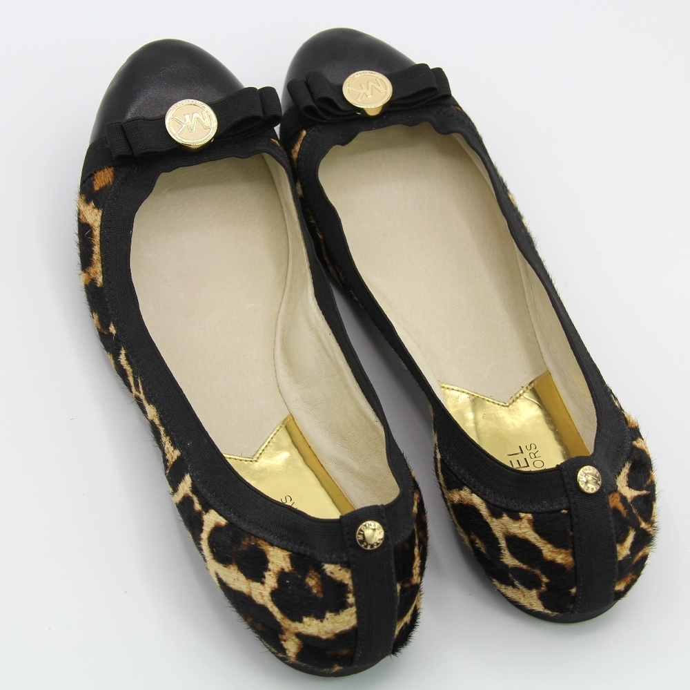 Michael Kors Leopard Print Flats